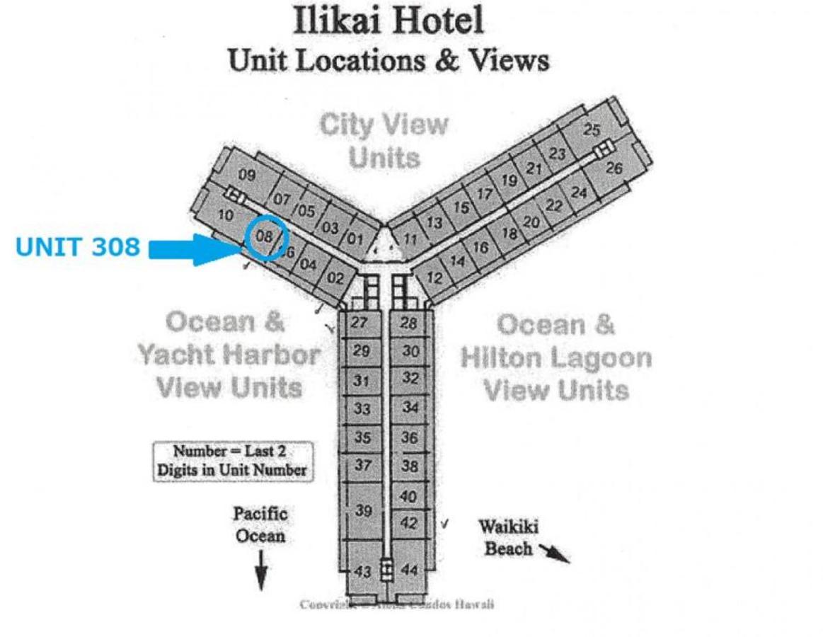 Ilikai Apt 308 - Spacious Studio With Stunning Ocean & Harbor Views Honolulu Exteriér fotografie